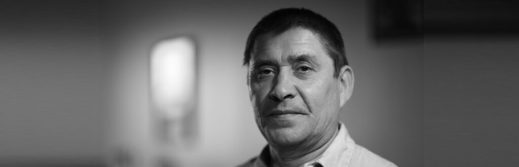 Stock photo of a man, used to illustrate Frank's Real Story.
