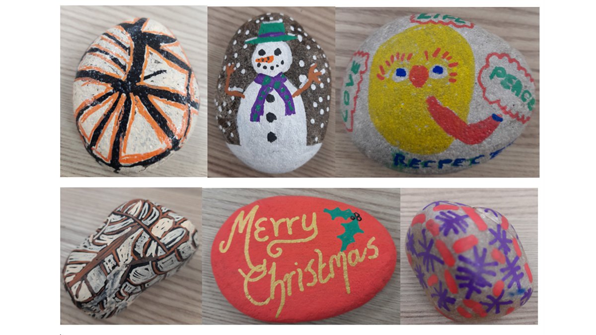 Pebble paint