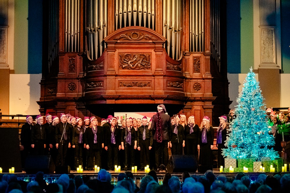 Picture from our carols event one if the highlights of our Christmas fundraising